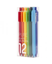 Набор разноцветных ручек (ручки 12 шт) Xiaomi Rainbow Gel Pen