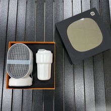 Подарочный набор Xiaomi Exclusive Gift Box, обогреватель-вентилятор + кофейная кружка