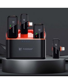 Беспроводные петличные микрофоны Xiaomi Funsnap S6 Lighting