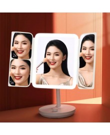 Складное трехстворчатое зеркало для макияжа с подсветкой и увеличением Xiaomi Jordan Judy Folding Make-up LED Mirror
