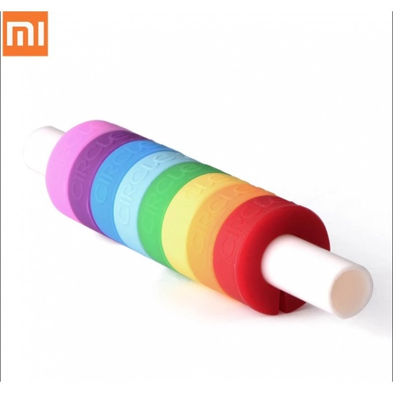 Разноцветные кольца для бокалов Xiaomi Circle Joy Rainbow Wine Glass Ring