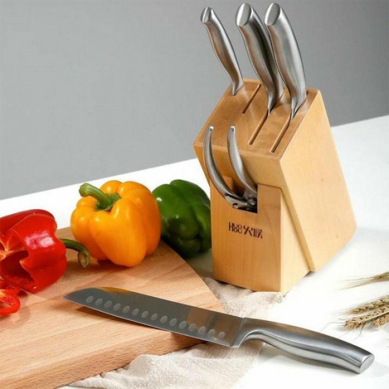 Набор стальных ножей 5 в 1 Xiaomi Huo Hou Stainless Steel Knife set