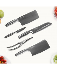 Xiaomi Huo Hou Stainless Steel Knife set, набор стальных ножей 5 в 1