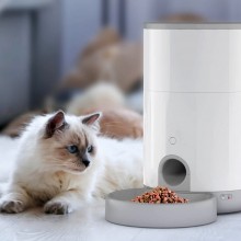 Умная автоматическая кормушка для кошек и собак мелких пород Xiaomi Petoneer Mini Smart Pet Feeder