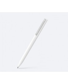 Xiaomi Mi Gel Pen Metal, Silver - гелевая ручка в серебристом корпусе, черная паста